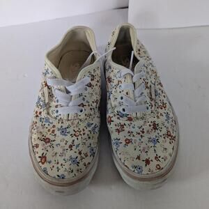 Vans authentic pro cream floral